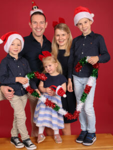 Familien Weihnachtslieder Grusskarten